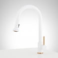 thumbnail image 7 of Open Box Signature Hardware SHXCRD107AC Ridgeway 1.8 GPM Single Handle Pull-Down Kitchen Faucet, Satin Copper, 7 of 7