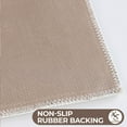 thumbnail image 4 of Superior Myra Medallion Washable Bath Rug, Set of 2, Large, White, 4 of 12