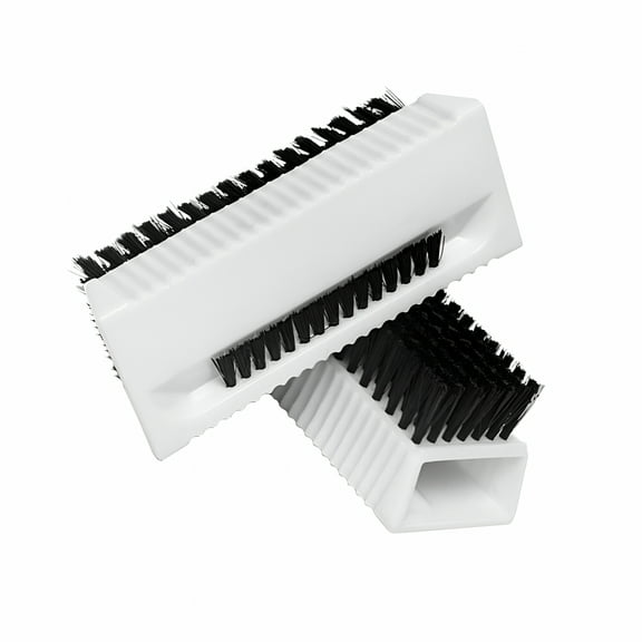 ACDANC 2PCS Nail Cleaning Brush Double Sided Hand Scrubber