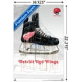 thumbnail image 3 of NHL Detroit Red Wings - Drip Skate 21 Wall Poster with Pushpins, 14.725" x 22.375", 3 of 6