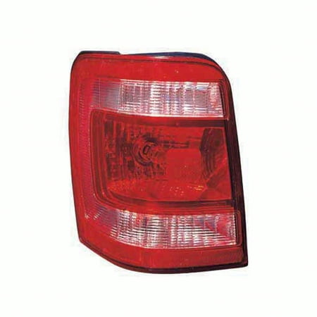2008-2012 Ford Escape  Aftermarket Driver Side Rear Tail Lamp Lens and Housing