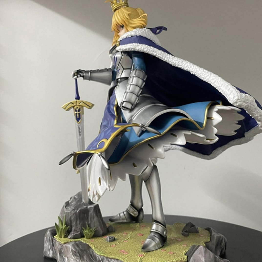 New Fate/Stay Night Altria Pendragon Saber (Scenario Ver) Character Anime Model Statue Action Figures Desktop Ornament Popular Decorations Fan Souvenirs Creative Gift Collectable