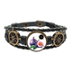 thumbnail image 1 of Guayaba fruta sabrosa sana acuarela Pulsera marina tejida en cuero, 1 of 4