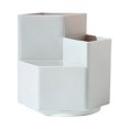 thumbnail image 2 of Matsuzay 3 ranuras portalápices de 360 grados caja de almacenamiento de lápices soporte de escritorio organizador de brochas de Type2 NO2, 2 of 6