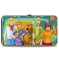 thumbnail image 2 of Scooby Doo Wallet, Hinged, Scooby Doo Character Group Mystery Machine Blues Orange, Vegan Leather, 2 of 5