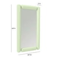 thumbnail image 2 of Cozzi Mint Green Wall Mirror, 2 of 7