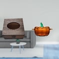thumbnail image 2 of Caja De Pañuelos De Madera, Dispensador De Pañuelos Faciales, Organizador, Bandeja Para Toallas De Mano, Servilletero, Tapa Para Caja De Pañuelos, Cuenco Para Servir Con Forma De Calabaza,, 2 of 8