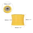 thumbnail image 2 of Unique Bargains 8mm Chain Roller Pulley Tensioner Wheel Guide Concave Type for Bike Sliding Door Yellow, 2 of 6