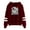 Burgundy, variant on Gachiakuta Anime Hoodie Pocketless Parallel Bars Sleeve Streetwear Women Men Hooded Sweatshirt