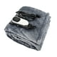 thumbnail image 1 of 150 X100CM Car Heated Blanket Throw 9 Fast Heating Modes And 8h Auto Off And Overheat Protection Washable ETL Flannel Blanket Throw, 1 of 9