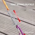 thumbnail image 2 of Outdoor Shock Absorbing Spring Dog Cable Training Leash Spring High Strength Camping Beach Tent Rope Tensioner Spring, 2 of 5