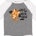 thumbnail image 4 of Inktastic Halloween Hugs with Cute Vampire Cat Bat Boys or Girls Long Sleeve Baby Bodysuit, 4 of 5