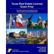 Texas Real Estate License Exam Prep: All-in-One Review and Testing to Pass Texas' Pearson Vue Real Estate Exam (Paperback)