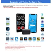 Veepeak OBDCheck BLE Bluetooth OBD2 Scanner, Car Engine Code Reader & Diagnostic Tool for iOS & Android
