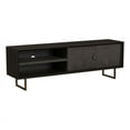 thumbnail image 2 of Marsden 2-door Wood 70" TV Stand Charcoal Black, 2 of 5