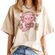 thumbnail image 2 of Camisetas Axolotl para mujer, ropa de calle de diseñador, ropa de manga japonesa para mujer, 2 of 5