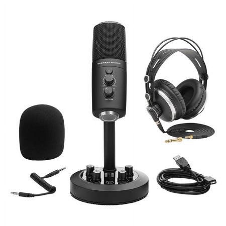 UPC: 0192223222663 | Platform Series TAP600 Multi-Pattern USB Microphone with Passenger TAPH500 Pro Closed-Back Studio Monitoring Headphones