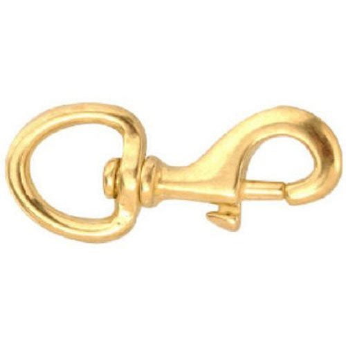 Campbell T7625124 Round Swivel Eye Bolt Snap, 1", Bronze