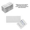 thumbnail image 3 of 100 Pcs Alcohol Wipe Clean Pad Medical Swab Sachet Antibacterial Tool Cleanser, 3 of 3