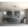 thumbnail image 2 of Progress Lighting Hubbell Industrial 72'' Nickel Indoor Outdoor Ceiling Fan with Wall Control 6 Blades, 2 of 14