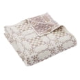 thumbnail image 5 of Better Homes & Gardens Modern Mosaic Quilt, Full/Queen, Vanilla Dream, Reversible Bedding, 5 of 11
