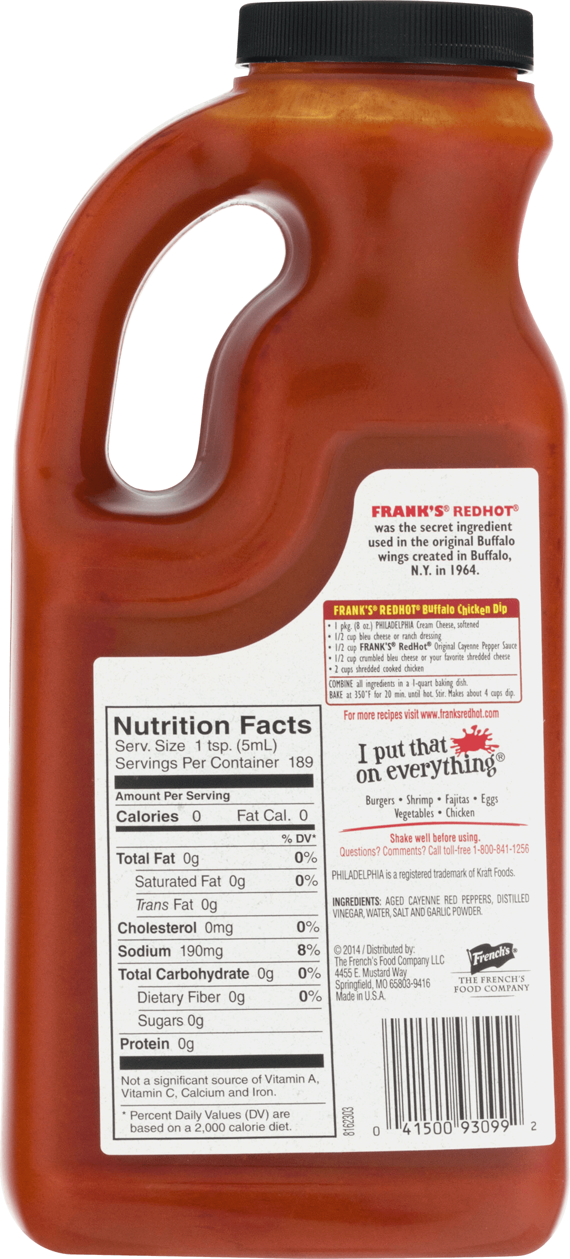 Franks Red Hot Nutrition Data Besto Blog