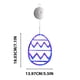 thumbnail image 4 of Lámparas de Colgar Ventosa Ovales Decoración de Pared de Pascua Luces de Colores,Colgantes de Pascua para Exterior,Estantería Suction Cup de Pascua con Luces LED,Portátil para Jardín, 4 of 9