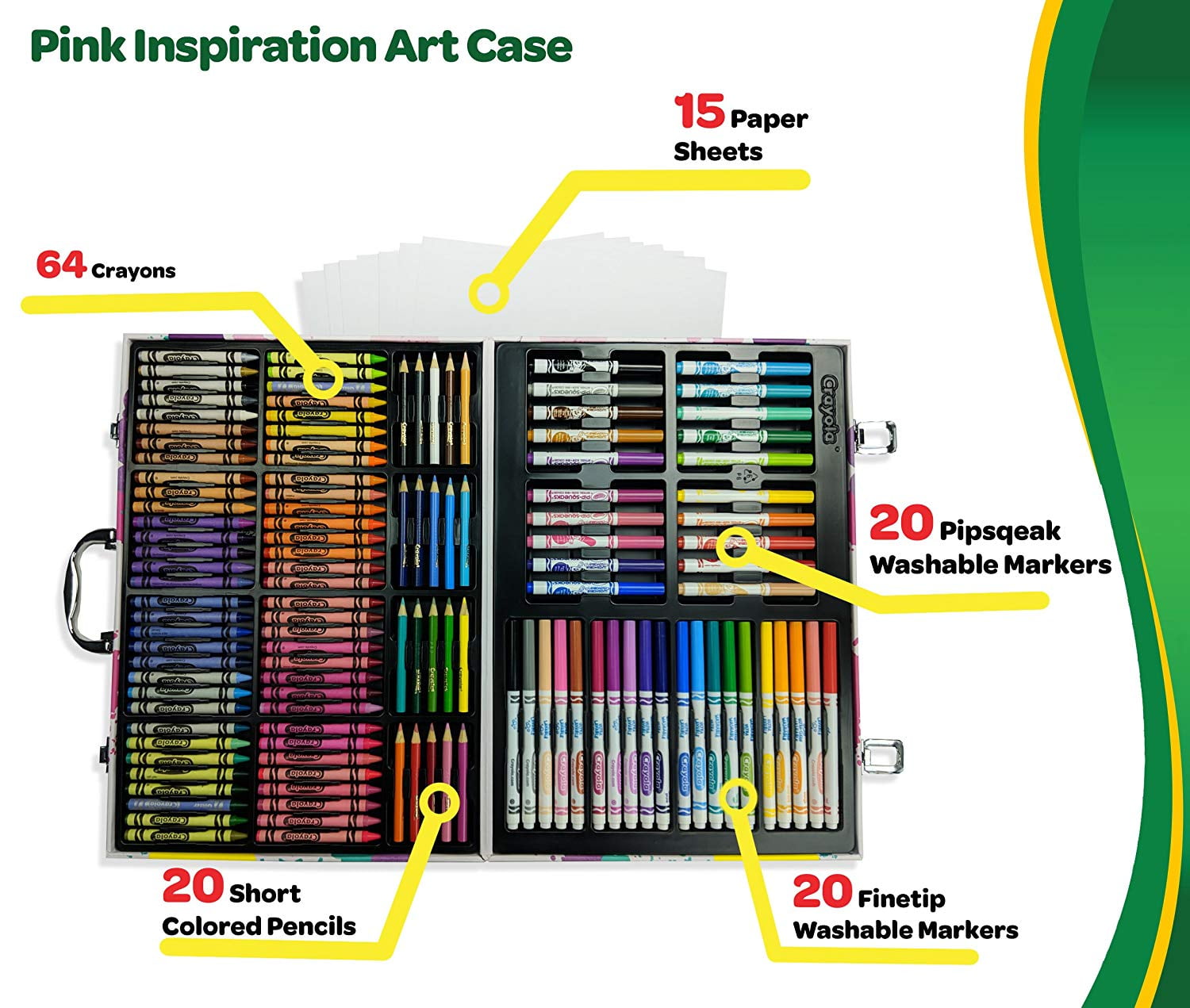  Crayola Inspiration Art Case