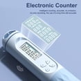 thumbnail image 3 of Cordless  Rope, Ropeless Jumping Rope ABS PVC And Steel Wire Accurate LCD Backlit Display Smart Counter  For Exercise For Men, 3 of 8