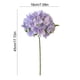 thumbnail image 3 of Tallo de flor de seda de hortensia artificial | Flor artificial de 54 pétalos para bodas y decoración del hogar | Manualidades y pintura al óleo | 18 x 45 cm, 3 of 6