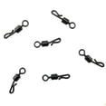 thumbnail image 3 of 100Pc Large Long Body Q-Shaped Quick Change Swivels for Fishing Size 8#, 3 of 6