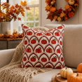 thumbnail image 4 of Antqov Fall Pillow Covers, 18x18" Patchwork Pumpkin Throw Pillow Covers Soft Vintage Thanksgiving Pillowcase for Sofa Bed Living Room Home Decor, 4 of 7