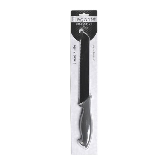 DDI 2362922 8 in. Bread Knife & Blade, Black - Case of 48