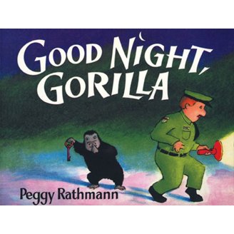 122 Good Night, Gorilla 音声絵本 Peggy Rathmann, Board Book, Good Night, Gorilla, Bedtime for