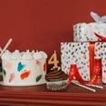 thumbnail image 3 of KAKOWELY Decorative Ribbons 1 Roll of Gilding Ribbons Polyester Decorative Ribbons DIY Gift Wrapping Ribbons359.84"X0.59"X0.04", 3 of 5