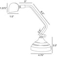 thumbnail image 2 of 12" LED Upright Piano Light in Mahogany Bronze, 2 of 6
