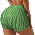 thumbnail image 2 of Kdxio Cactus Print Workout Shorts for Women Seamless Soft Smooth Gym Yoga Scrunch Active Shorts, 2 of 5