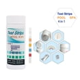thumbnail image 5 of Hot Tub Test Strips, 4-in-1 Pool and Spa Test Strips for Total Alkalinity & pH & Free Chlorines & Bromine - 50Pcs Quick Accurate Results Spa & Pool Water Test Kit, 5 of 6