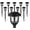 Black, variant on 10 Pack Solar Lights Outdoor Decorative, Solar Pathway Lights Outdoor, Solar Garden Yard Lights for Walkway Sidewalk Driveway. (Black, Cool White)