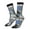 2 Black-1, variant on Video Game Pattern Sport Socks for Women and Men Crew Socks Sporty Calf Socks Casual Socks