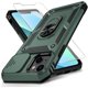 thumbnail image 1 of wonima11 for iPhone 13 Mini Case with Camera Lens Cover, HD Screen Protector, 10 FT Military Grade Drop Protection, Magnetic Ring Holder Kickstand Protective Phone Case for iPhone 13 Mini (Pine Green), 1 of 1