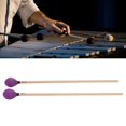 thumbnail image 4 of Yarn Head Mallet, Replacement   Professional Marimba Mallets Comfortable With Maple Handle For Percussion Instruments For Beginner Purple, 4 of 8