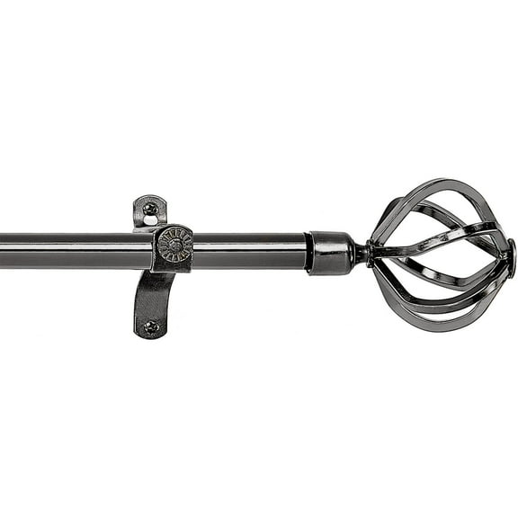 Metallo Decorative Curtain & Finial Carrera