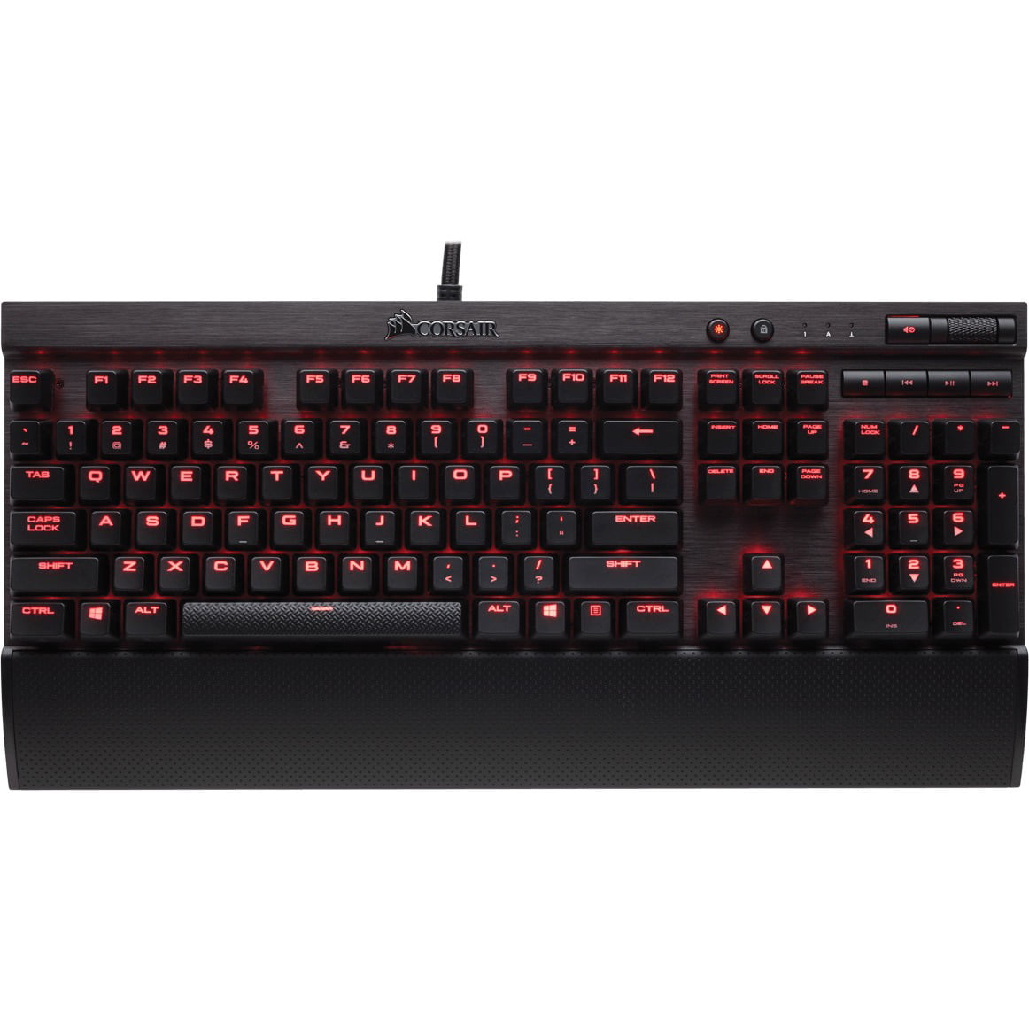 Bortset ekstensivt detaljeret Corsair Gaming K70 LUX Mechanical Keyboard - Walmart.com