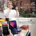 thumbnail image 4 of Leather Case for iPhone 15 Card Slot Folio Flip Wallet Case for iPhone 15 Premium PU Magnetic Kickstand Cover Soft TPU Inner Case Brown, 4 of 7