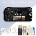 thumbnail image 4 of Black Panther Anime Print School Bag 3 Pcs Set, Backpack, Lunch Bag, Pencil Storage Bag, 4 of 8