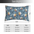 thumbnail image 2 of Sikiie Surf Shark Pillow Covers, Throw Pillow Case Cushion Covers,Cushion for Bedroom,Couch,Home-14"x20", 2 of 6