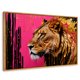 thumbnail image 1 of Cuadro Decorativo Marco Flotante Canvas Revolution Melena Majestuosa 90x60 Marco Madera, 1 of 3