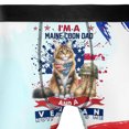 thumbnail image 4 of I'm a Maine Coon Dad and a Veteran, Nothing Scares me Happy Father's Day All Over Print Boxer Briefs Underwear for Men Dad Cat Lover Kitten Owner Gifts - 00006, 4 of 6
