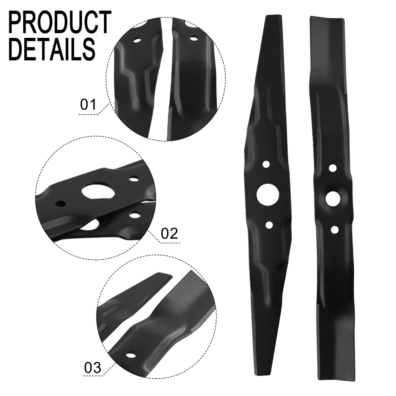 1pc Blades For Honda HRR Blades Sets 72531-VE2-020, 72511-VE1-020 Lawn Mower Trimmer Brushcutter Gardens Tools Parts